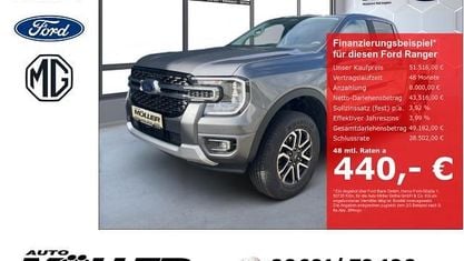 Nowe Ford Ranger Limited 170 KM (125 kW) 2025 Szary Pickup