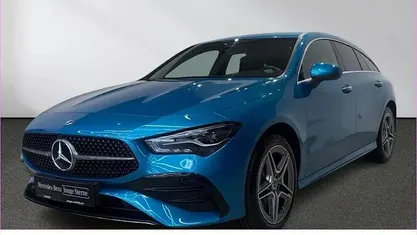Gebraucht Mercedes CLA250e Shooting Brake AMG 163 PS (119 kW) 2025 Blau Kombi