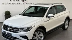 Pure white Gebraucht 2021 VW Tiguan Elegance SUV | 29.749 € (Fairer Preis)