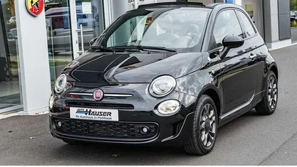 Schwarz Gebraucht 2021 Fiat 500C Cabrio | 12.895 € (Fairer Preis)