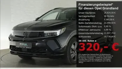 Gebraucht Opel Grandland X GSe 300 PS (220 kW) 2023 Schwarz SUV