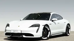Carraraweißmetallic Gebraucht 2022 Porsche Taycan Turbo Limousine | 84.560 € (Guter Preis)