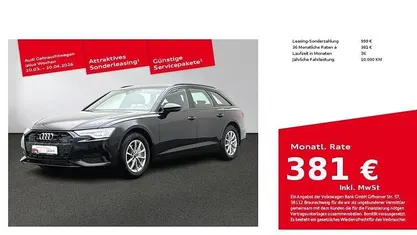 Gebraucht Audi A6 Sport 265 PS (194 kW) 2025 Mythosschwarz metallic Kombi