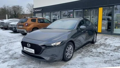Gebraucht Mazda 3 Selection 122 PS (89 kW) 2020 Machine gray (grau) Limousine
