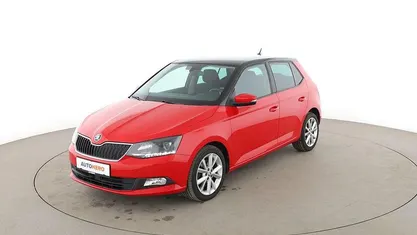 Gebraucht Skoda Fabia Style 2018 Rot Limousine