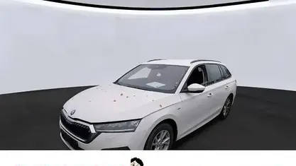 Brugt Skoda Octavia Clever 150 HK (110 kW) 2023 Hvid Stationcar