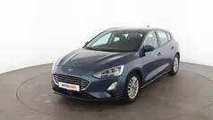 Gebraucht Ford Focus Titanium 125 PS (91 kW) 2019 Blau Kleinwagen