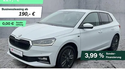 Gebraucht Skoda Fabia Tour 116 PS (85 kW) 2025 Moonweiss metallic Kleinwagen