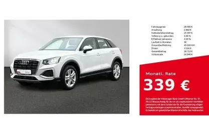 Second-hand Audi Q2 Advanced Plus 190 CP (139 kW) 2023 Alb SUV