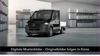 Gebraucht Mercedes Sprinter 150 PS (110 kW) 2025 Schwarz Van