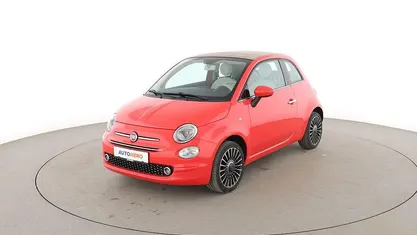 Second-hand Fiat 500C Lounge 69 CP (50 kW) 2018 Roșu Cabrio