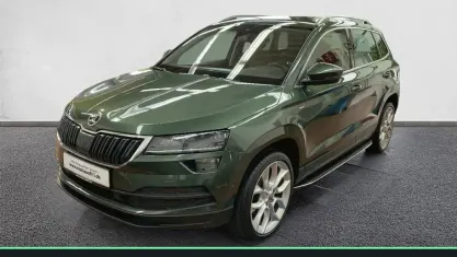 Gebraucht Skoda Karoq Clever 150 PS (110 kW) 2022 Emeraldgrün metallic SUV