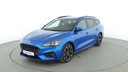 Brugt Ford Focus ST-Line 150 HK (110 kW) 2019 Blå Stationcar