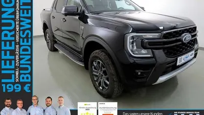Gebraucht Ford Ranger Wildtrack 205 PS (150 kW) 2025 Obsidianschwarz Abholung