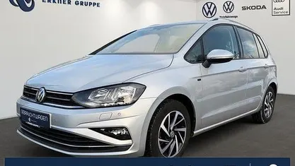 Gebraucht VW Golf Sportsvan Join 150 PS (110 kW) 2018 Silber Van / Kleinbus