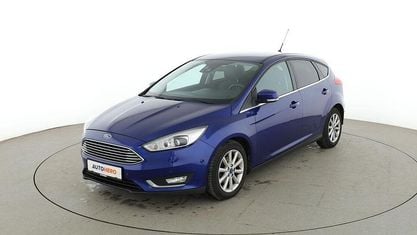 Gebraucht Ford Focus Titanium 120 PS (88 kW) 2016 Blau Limousine