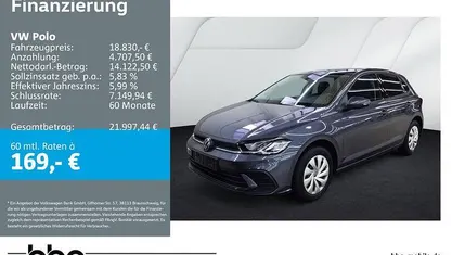 Gebraucht VW Polo Life 95 PS (69 kW) 2025 Grau Kleinwagen