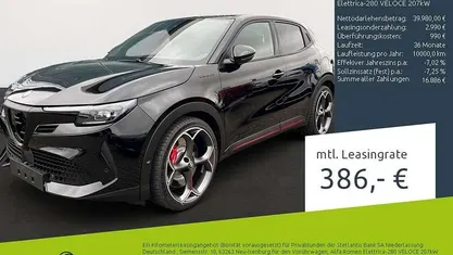 Nero alfa, uni Gebraucht 2025 Alfa Romeo GT Junior Veloce Kleinwagen | 39.980 € (Fairer Preis)