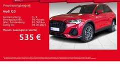 B1 progressivrot metallic Gebraucht 2025 Audi Q3 S-Line SUV | 42.981 € (Fairer Preis)