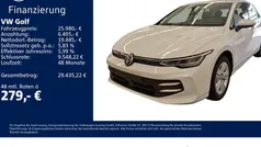 Pure white Gebraucht 2025 VW Golf VIII Life Limousine | 25.980 € (Fairer Preis)