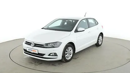 Gebraucht VW Polo Highline 95 PS (69 kW) 2019 Weiß Kleinwagen