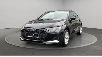 Neu Audi A3 Advanced Plus 150 PS (110 kW) 2025 Mythosschwarz metallic Limousine