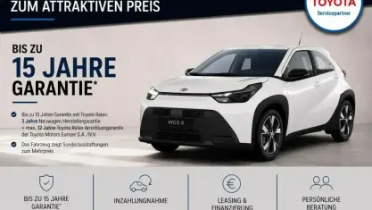 Neu Toyota Aygo X Active 116 PS (85 kW) 2026 Superwhite (weiß) SUV