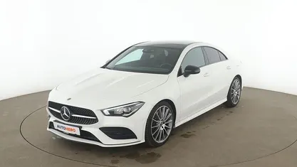 Gebraucht Mercedes CLA220 AMG line 190 PS (139 kW) 2019 Weiß Limousine