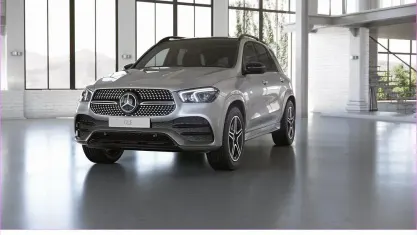 Gebraucht Mercedes GLE400 AMG 330 PS (242 kW) 2023 Silber SUV