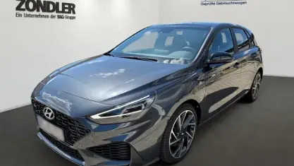 Gebraucht Hyundai i30 N Line 160 PS (117 kW) 2024 Mic (schwarz Limousine
