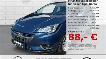 Gebraucht Opel Corsa Innovation 101 PS (74 kW) 2015 Blau Kleinwagen
