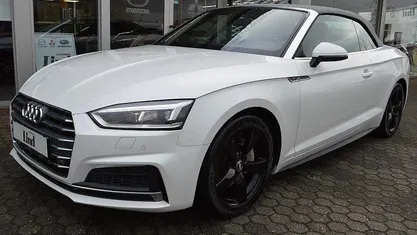 Usata Audi A5 Cabriolet Sport 190 CV (139 kW) 2017 Bianco Cabrio