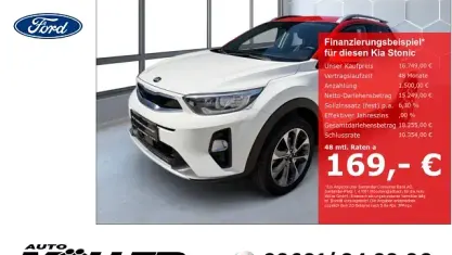 Gebraucht Kia Stonic Spirit 120 PS (88 kW) 2020 Weiss SUV