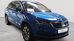 Race blau metallic Gebraucht 2021 Skoda Karoq Clever SUV | 20.390 € (Fairer Preis)