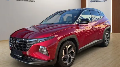 Gebraucht Hyundai Tucson Prime 136 PS (100 kW) 2021 Rot SUV
