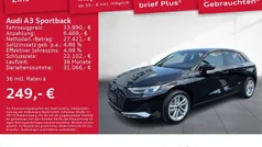 Brillantschwarz Gebraucht 2025 Audi A3 Advanced Plus Limousine | 33.890 € (Fairer Preis)