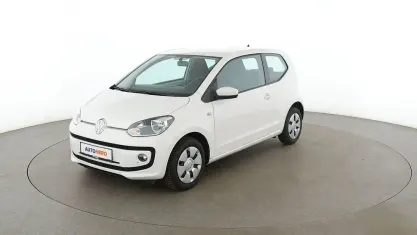 Gebraucht VW up! move up! 60 PS (44 kW) 2015 Weiß Kleinwagen