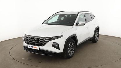 Gebraucht Hyundai Tucson Select 136 PS (100 kW) 2021 Weiß SUV
