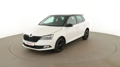 Gebraucht Skoda Fabia Monte Carlo 2020 Weiß Kleinwagen