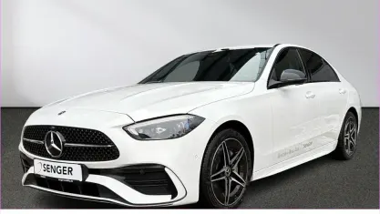 Gebraucht Mercedes C220 AMG 197 PS (144 kW) 2026 Unilack polarweiß Limousine