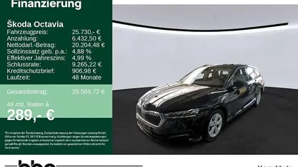 Gebraucht Skoda Octavia Ambition 150 PS (110 kW) 2023 Schwarz Kombi