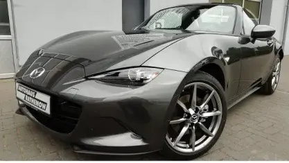 Neu Mazda MX5 Exclusive-Line 132 PS (97 kW) 2026 Matrixgrau metallic Cabrio