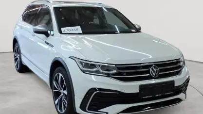 Gebraucht VW Tiguan Allspace R-line 200 PS (147 kW) 2023 Pure white SUV