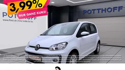 Weiss Gebraucht 2020 VW up! move up! Kleinwagen | 10.377 € (Fairer Preis)