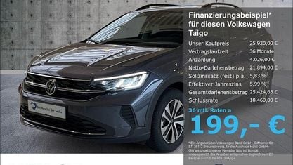 Nowe VW Taigo 116 KM (85 kW) 2025 Szary SUV