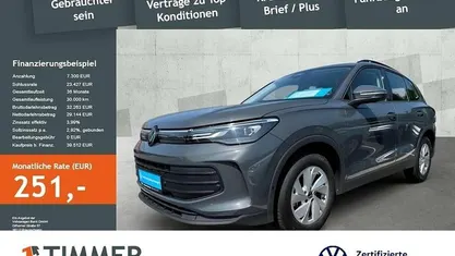 Grau Gebraucht 2024 VW Tiguan Basis SUV | 34.440 € (Fairer Preis)