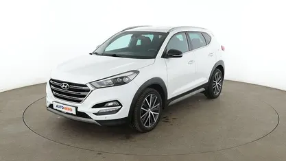 Gebraucht Hyundai Tucson Passion Plus 177 PS (130 kW) 2018 Weiß SUV