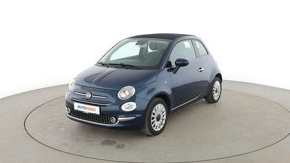 Używany Fiat 500C Lounge 69 KM (50 kW) 2018 Niebieski Kabriolet