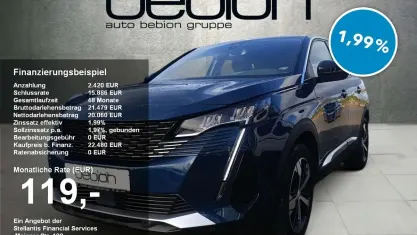Gebraucht Peugeot 3008 Allure 131 PS (96 kW) 2023 Metfa celebes blau SUV