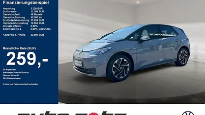 Gebraucht VW ID.3 Pro Performance 150 kW (204 PS) 2022 Mondsteingrau Kleinwagen